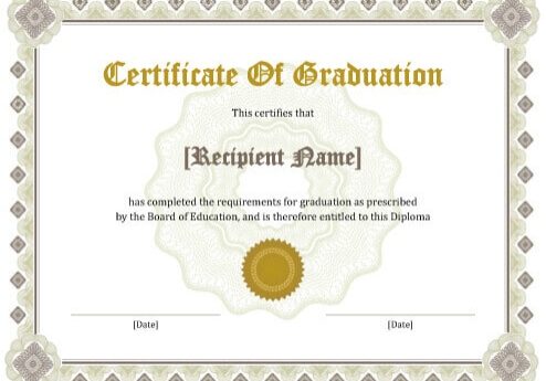 Certificate-of-Graduation